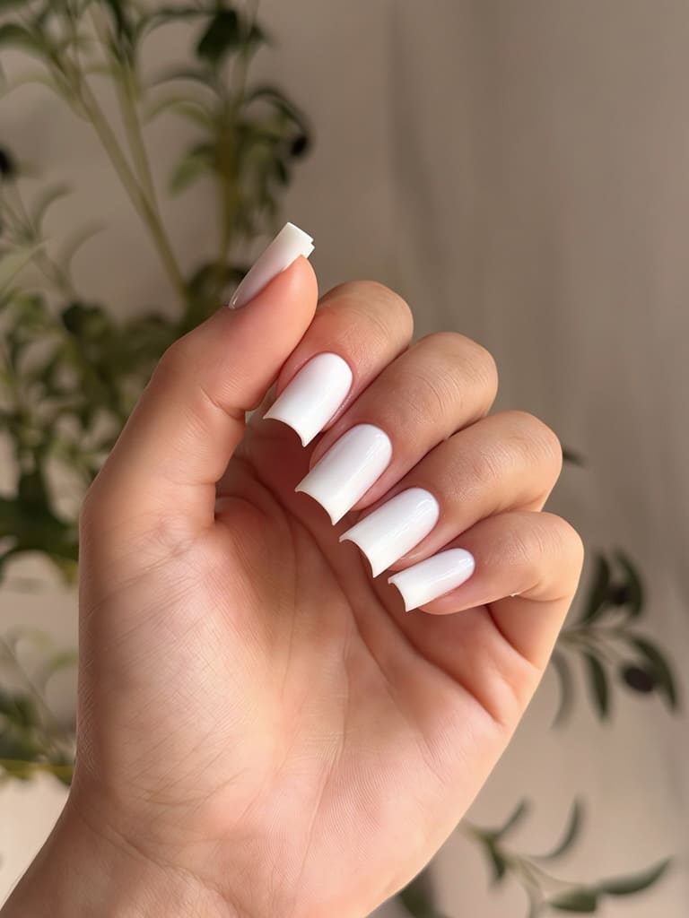 Pose de gel sur ongles naturels réalisée par Nails Perfectionist à Saint-Sébastien-sur-Loire